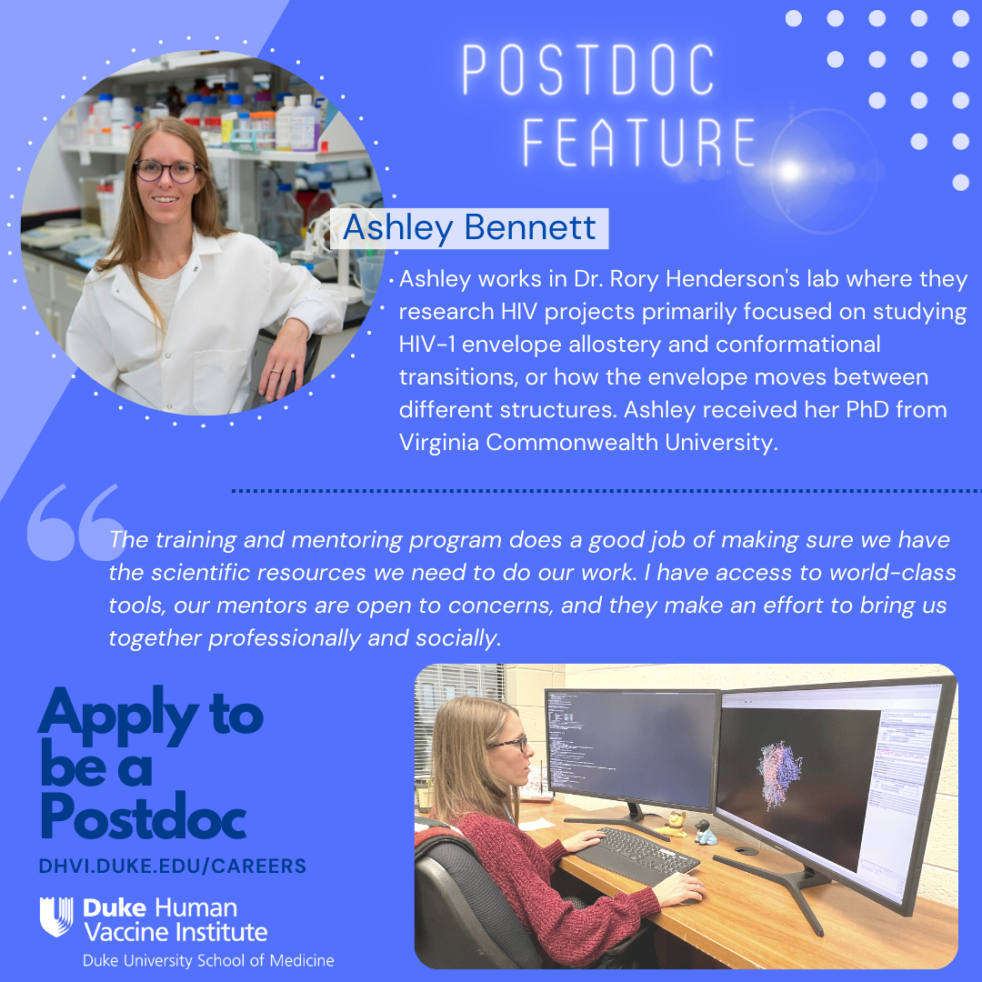 Ashley Bennett Postdoc Feature